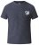 D555 Agler Waffle T-shirt Charcoal - Majice Kratkih Rukava - Muške Majice Kratkih Rukava Veliki Brojevi 