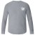 D555 Plato Long Sleeve T-shirt Grey - Majice Kratkih Rukava - Muške Majice Kratkih Rukava Veliki Brojevi 