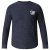 D555 Plato Long Sleeve T-shirt Charcoal - Majice Kratkih Rukava - Muške Majice Kratkih Rukava Veliki Brojevi 