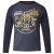 D555 Neill Long Sleeve T-shirt Black - Majice Kratkih Rukava - Muške Majice Kratkih Rukava Veliki Brojevi 