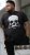 D555 Hucknall Skull Monochrome Printed Crew Neck T-shirt Washed Black - Majice Kratkih Rukava - Muške Majice Kratkih Rukava Veliki Brojevi 
