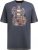 D555 Stockport Multi Coloured Guitar Printed T-Shirt Denim - Majice Kratkih Rukava - Muške Majice Kratkih Rukava Veliki Brojevi 