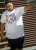 D555 SYDNEY Multi Coloured Bondi Beach Printed T-Shirt White - Majice Kratkih Rukava - Muške Majice Kratkih Rukava Veliki Brojevi 