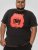 D555 Uxbridge Official AC/DC Band Printed Crew Neck T-Shirt Washed Black TALL SIZES - MUŠKA ODJEĆA MT-6XLT - Odjeća za Visoke Muškarce