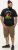 D555 Hendrix Official Jimi Hendrix Printed Crew Neck T-Shirt Black Reno - Majice bendova - 