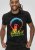 D555 Hendrix Official Jimi Hendrix Printed Crew Neck T-Shirt Black Reno - Majice bendova - 