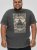 D555 HANLEY Official Pink Floyd Crew Neck T-Shirt Dark Grey - Majice Kratkih Rukava - Muške Majice Kratkih Rukava Veliki Brojevi 