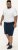 D555 Spalding Elasticated Waist Interlock Shorts Navy - Sportske hlače & kratke - Muške Trenirke Veliki Brojevi