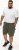 D555 Wigan 1 Elasticated Waist Fleece Cargo Shorts Khaki - Sportske hlače & kratke - Muške Trenirke Veliki Brojevi