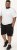 D555 Wigan 2 Elasticated Waist Fleece Cargo Shorts Black - Sportske hlače & kratke - Muške Trenirke Veliki Brojevi