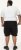 D555 Wigan 2 Elasticated Waist Fleece Cargo Shorts Black - Sportske hlače & kratke - Muške Trenirke Veliki Brojevi