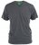 D555 Signature V-neck T-shirt Charcoal - Majice Kratkih Rukava - Muške Majice Kratkih Rukava Veliki Brojevi 
