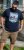 D555 Knowle Detroit Motor Bike Printed Crew Neck T-Shirt Navy - Majice Kratkih Rukava - Muške Majice Kratkih Rukava Veliki Brojevi 