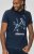 D555 Cameron Official Terminator Printed Crew Neck T-Shirt Dark Navy - Majice Kratkih Rukava - Muške Majice Kratkih Rukava Veliki Brojevi 
