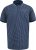 D555 Coventry AOP Polo Shirt Jacquard Collar & Ribbed Cuffs Navy - Polo majice - Muške Polo Majice Veliki Brojevi