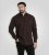 D555 Horsham Long Sleeve Shirt with Chest Pocket Burgundy/Black Check - Košulje - Muške Košulje Veliki Brojevi