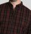 D555 Horsham Long Sleeve Shirt with Chest Pocket Burgundy/Black Check - Košulje - Muške Košulje Veliki Brojevi