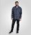 D555 Shrewsbury Long Sleeve with Chest Pocket Blue/Navy Check TALL SIZES - MUŠKA ODJEĆA MT-6XLT - Odjeća za Visoke Muškarce