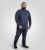 D555 Middlesbrough Long Sleeve AOP Micro Blue Shirt Navy - Košulje - Muške Košulje Veliki Brojevi