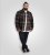 D555 Aldershot Long Sleeve Heavy Shacket Overshirt Tan/Navy Check - Košulje - Muške Košulje Veliki Brojevi