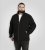 D555 Louth Micro Fleece Jacket with Sherpa Lining Black - Jakne - Muške Jakne Veliki Brojevi