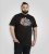 D555 Dewsbury Skeleton On Bike Crew Neck T-Shirt Black TALL SIZE - MUŠKA ODJEĆA MT-6XLT - Odjeća za Visoke Muškarce
