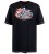 D555 Dewsbury Skeleton On Bike Crew Neck T-Shirt Black TALL SIZE - MUŠKA ODJEĆA MT-6XLT - Odjeća za Visoke Muškarce