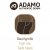 Adamo 5-Pocket High Rise Jeans Black - Traperice & hlače - Muške Traperice i Hlače Veliki Brojevi