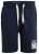 D555 Lindon Jersey Shorts Navy - Sportske hlače & kratke - Muške Trenirke Veliki Brojevi