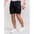 D555 Gilbert Stretch Shorts Black - Kratke hlače - Muške Kratke Hlače Veliki Brojevi 