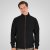 Double Outfitters SEL-1168 Dukserica s patentnim zatvaračem Crna - Puloveri & dukserice - Muške Puloveri & dukserice veliki brojevi