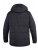 D555 Lonsdale Parka Style Jacket With Embroidery Patch On Sleeve Black - Jakne - Muške Jakne Veliki Brojevi