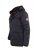 D555 Lonsdale Parka Style Jacket With Embroidery Patch On Sleeve Black - Jakne - Muške Jakne Veliki Brojevi
