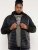 D555 Thorpe Hooded Quilted Jacket With Fleece Sleeves And Removable Fleece Hood - Jakne - Muške Jakne Veliki Brojevi