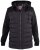 D555 Hampshire Hooded Quilted Jacket Black - Jakne - Muške Jakne Veliki Brojevi