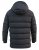 D555 Grove Quilted Parka Jacket Black - Jakne - Muške Jakne Veliki Brojevi