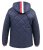 D555 Angus Diamond Quilted Puffer Jacket Navy - Jakne - Muške Jakne Veliki Brojevi