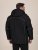 D555 Jamie Soft Shell Detachable Hood Padded Jacket Crna - Jakne - Muške Jakne Veliki Brojevi