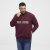 North Latitude Half Zip Majica Bordo - Puloveri & dukserice - Muške Puloveri & dukserice veliki brojevi