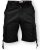 D555 Jarrod Cargo Short Black - Kratke hlače - Muške Kratke Hlače Veliki Brojevi 