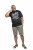 D555 NEAL Brooklyn Crew Neck T-Shirt Black - Majice Kratkih Rukava - Muške Majice Kratkih Rukava Veliki Brojevi 