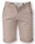 D555 COLTEN Stretch Cotton Chino Short Beige - Kratke hlače - Muške Kratke Hlače Veliki Brojevi 