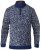 D555 MARSDEN Neck Sweater Navy/Ecru - Puloveri & dukserice - Muške Puloveri & dukserice veliki brojevi
