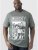 D555 RUEBEN NY City Print T-Shirt Khaki - Majice Kratkih Rukava - Muške Majice Kratkih Rukava Veliki Brojevi 