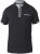 D555 SWANN Short Sleeve Stretch Polo Black - Polo majice - Muške Polo Majice Veliki Brojevi