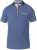 D555 SWANN Short Sleeve Stretch Polo Denim Melange - Polo majice - Muške Polo Majice Veliki Brojevi