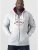 D555 Gabriel Athletic Zip Hoodie Grey - Puloveri & dukserice - Muške Puloveri & dukserice veliki brojevi