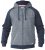 D555 Cristiano Hoodie Blue/Navy - Puloveri & dukserice - Muške Puloveri & dukserice veliki brojevi