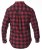 D555 Lawton LS Flannel Shirt Red - Košulje - Muške Košulje Veliki Brojevi