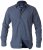 D555 Scott LS Printed Shirt Blue - Košulje - Muške Košulje Veliki Brojevi